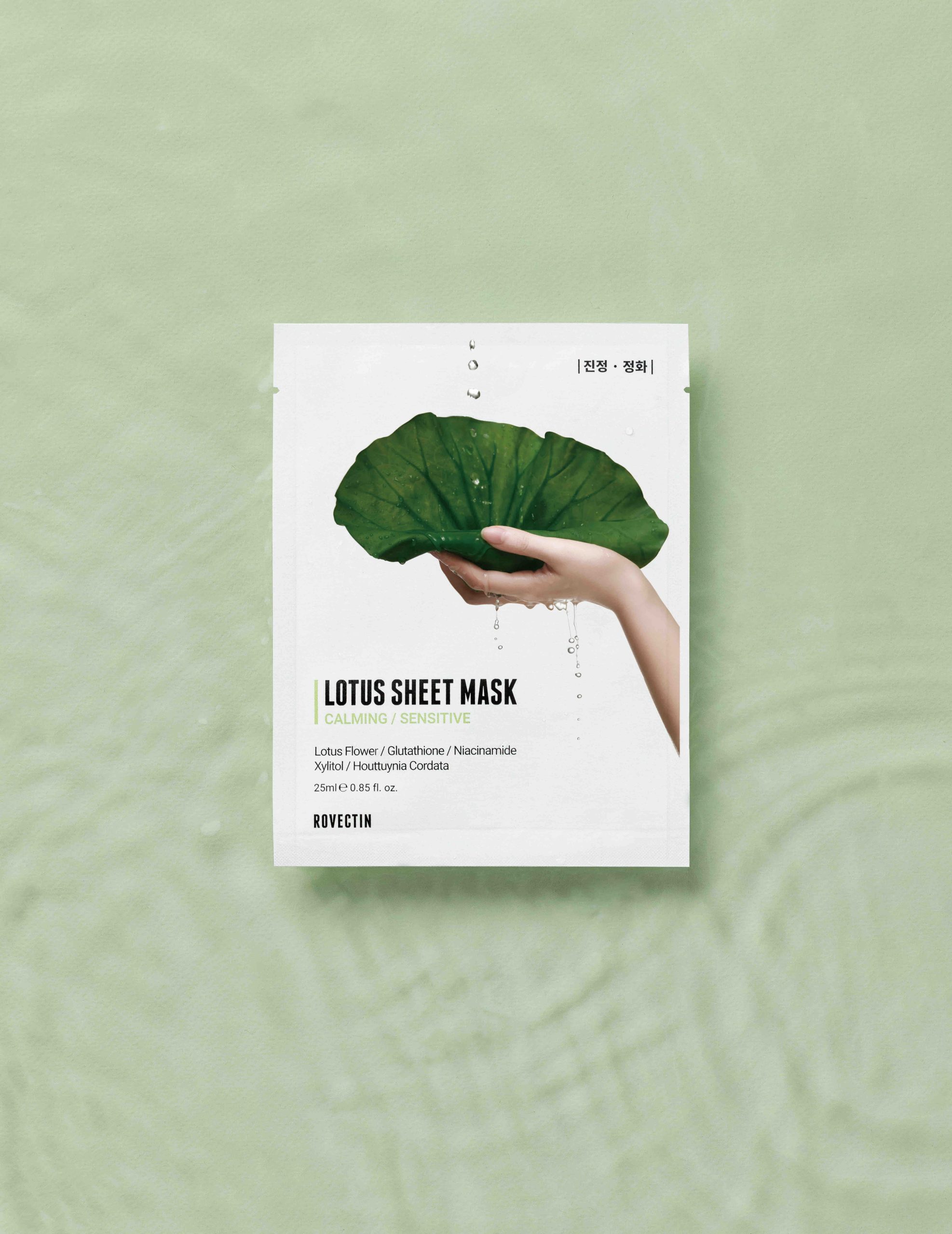 Rovectin Calming Lotus Sheet Mask